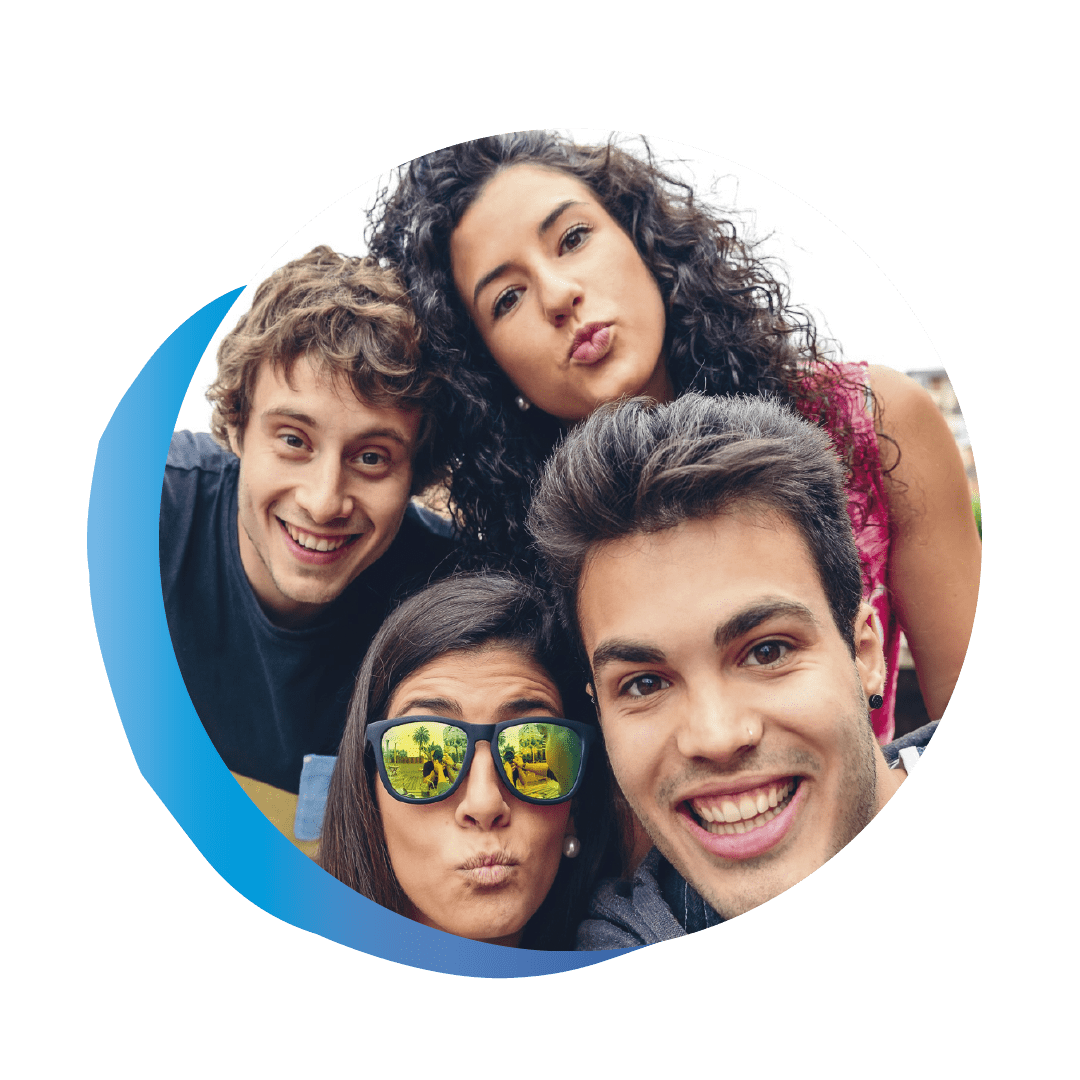 hazte amigos de varias nacionalidades